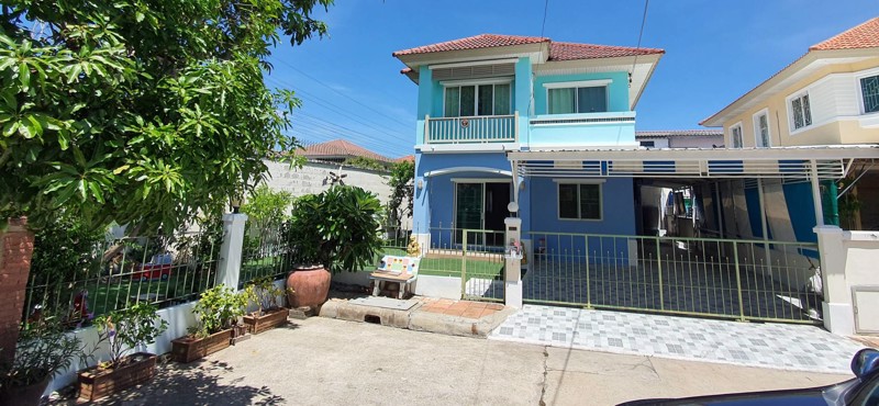 ขายบ้านเดี่ยว-2-ชั้น-หลังมุม-หมู่บ้านชวนชื่นประชาอุทิศ-เขตทุ่งครุ-กรุงเทพมหานคร