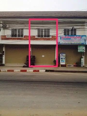 ขายอาคารพาณิชย์-2-ชั้น-ทำเลดี-สี่แยกหมอเลี้ยง-ถนนสระหลวง-เมืองพิจิตร