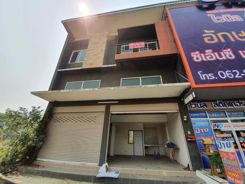 ขาย-อาคารพานิชย์-2-คูหาติดกัน-ทำเลทอง-ใกล้สนามบิน-ค้าขายและอยู่อาศัย-เดินทางและจอดรถสะดวก