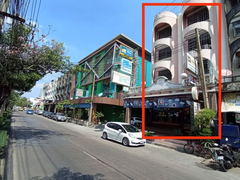 ขายอาคารพาณิชย์4ชั้น-2คูหา-หลังมุม-32ตรวา-แฮปปี้แลนด์สาย1