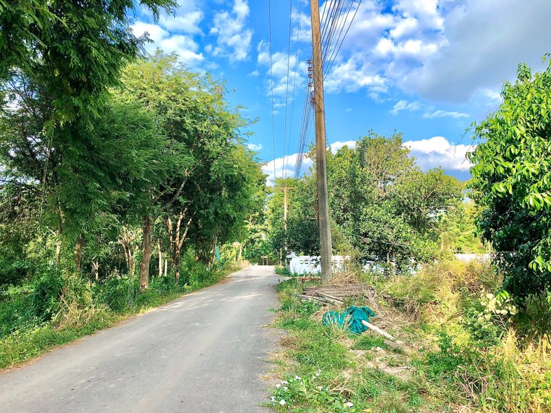 ขายสวนและบ้าน-1ไร่-ตท่าทราย-อเมือง-นครนายก-ติดถนนลาดยาง-ใกล้คลองส่งน้ำ