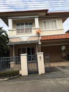 bs152-ให้เช่าบ้านเดี่ยวหมู่บ้านกรองทอง-กรุงเทพกรีฑา7-พร้อมเฟอร์บางส่วนเหมาะสำหรับพักอาศัย