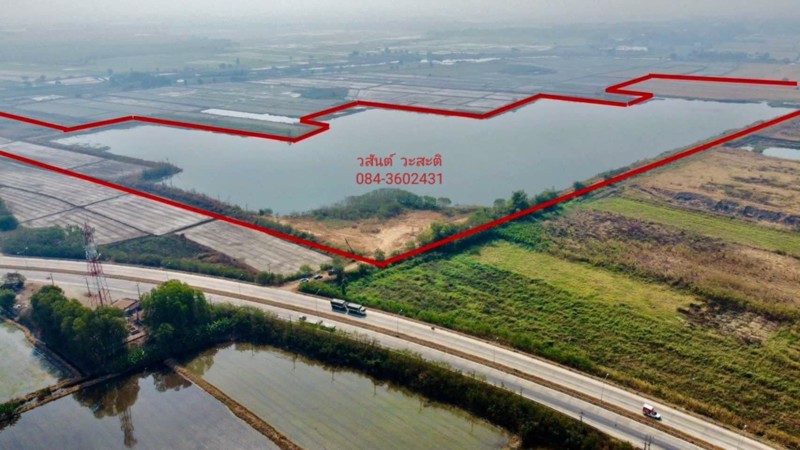 ขาย-ที่ดินแปลงใหญ่-ใกล้แยก-บางปะหัน-อยุธยา