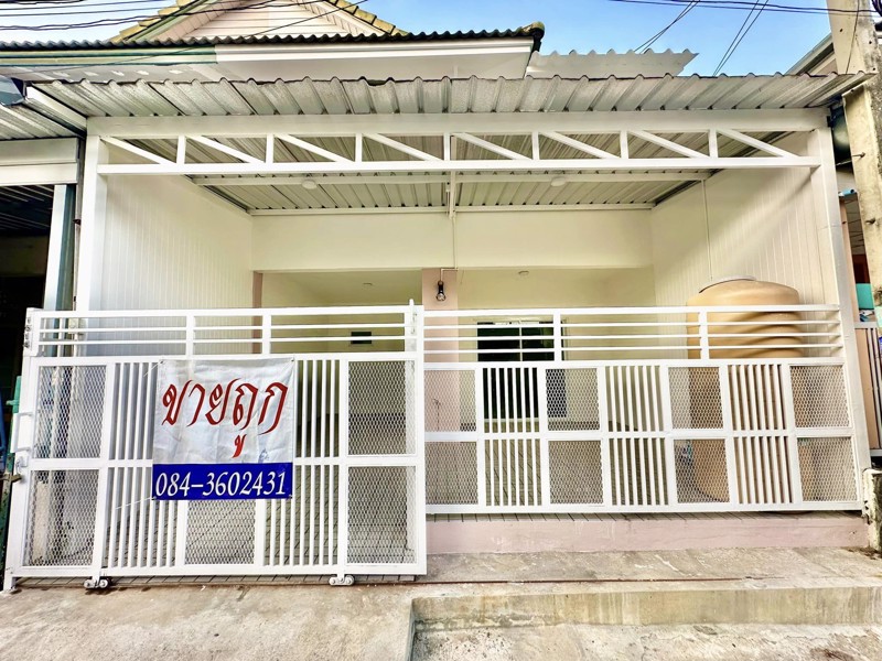 ขายด่วน ขายถูก อยู่ต้นโครงการ รีโนเวทใหม่  หมู่บ้านพฤกษา B รังสิต-คลอง3