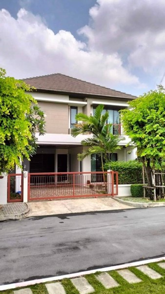 ให้เช่า บ้านเดี่ยว 2 ชั้น ม.เลควิวพาร์ค บางนา วงแหวน บ้านสวยมีเฟอร์นิเจอร์ พร้อมอยู่ ราคา 65,000