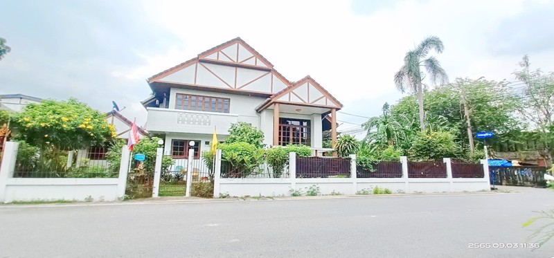 ขายถูกมาก-บ้านเดี่ยว-หลังมุมมี-2-หลังติด-ซอยธรรมสุธีร์-อเมืองปทุมธานี