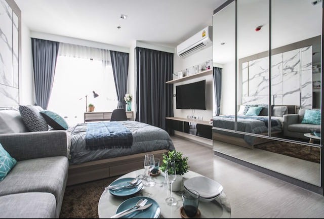 rhythm-sukhumvit-36-​​38-private-luxury-decoration-beautiful-view-bts-thong-lo