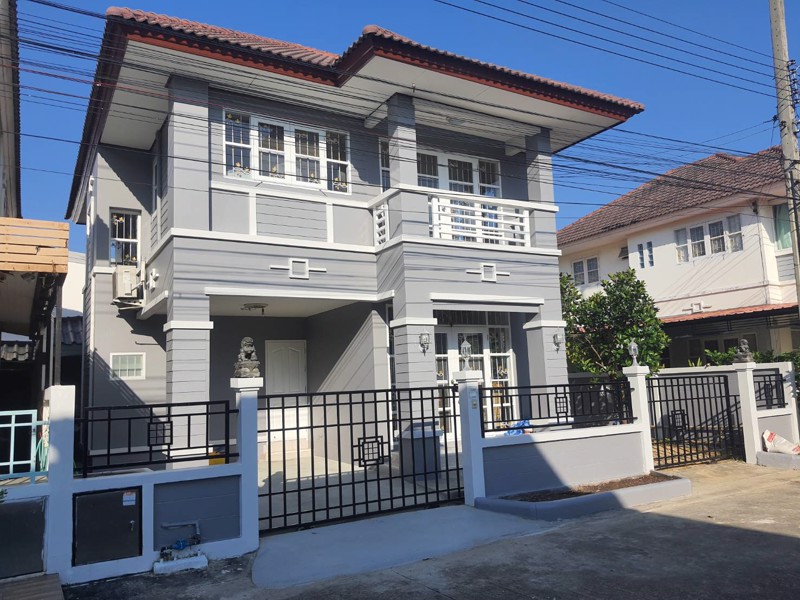 ขาย-บ้านเดี่ยว-2-ชั้น-หมู่บ้านเสนากรีนวิลล์-รามอินทรา-กรุงเทพมหานคร