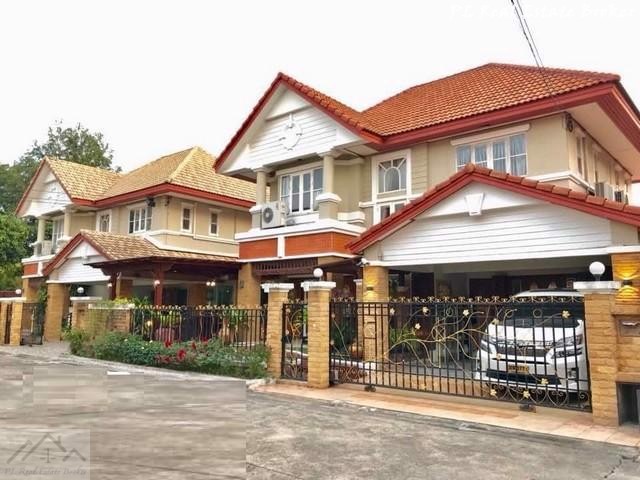 ขายบ้านเดี่ยว-กรองทองพาวิลเลี่ยน-2-ชั้น-2-หลังติดกัน-เนื้อที่-193-ตารางวา-ใกล้สวนหลวง-ร9