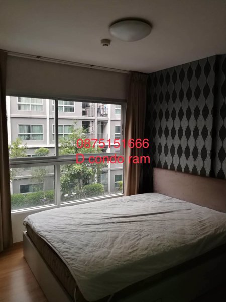 ให้เช่า-ดีคอนโด-รามคำแหง-9-ห้องสวยพร้อมเข้า-วิวโครงการไม่ร้อน