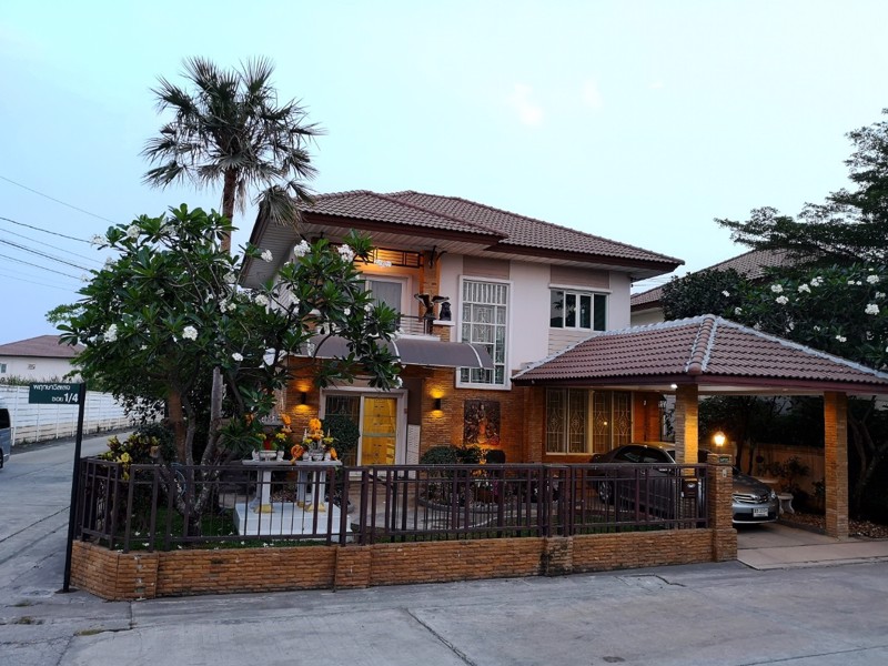 ให้เช่า-พฤกษาวิลเลจ-15-เทพารักษ์-วงแหวน-บ้านเดี่ยวพร้อมเฟอร์ใกล้ทางด่วน