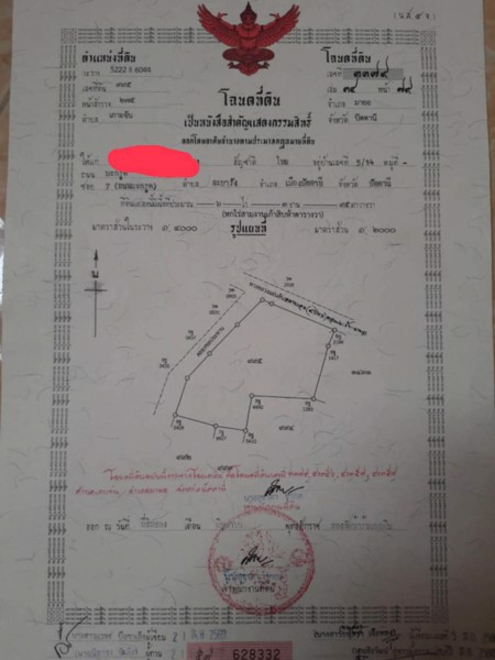 ขายที่ดิน-ติดถนนเส้นหลักยะรังมายอ