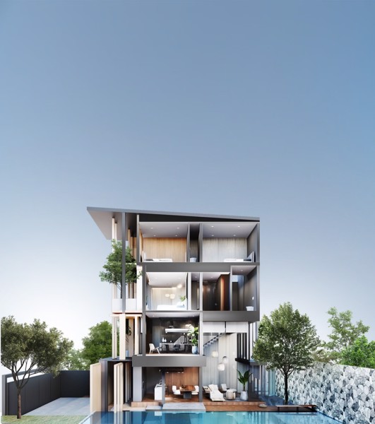 เปิดจองบ้านหรูโครงการใหม่-สไตล์-modern-tropical