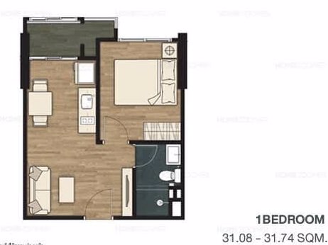 ขาย-living-nest-ลิฟวิ่ง-เนสท์-รามคำแหง-ชั้น-7-เฟอร์ครบ-ใกล้-เดอะมอลล์บางกะปิ