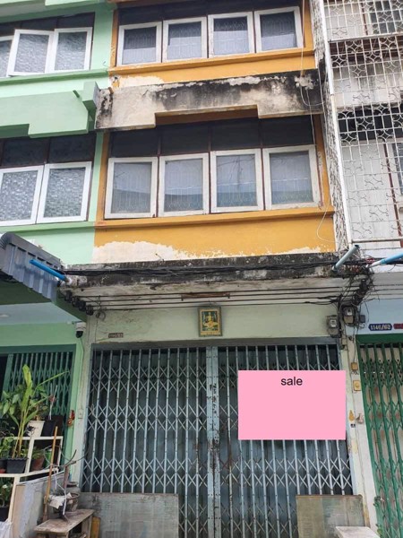 ขายตึกแถว 3 ชั้น ทาวน์เฮ้าส์ สาธุประดิษฐ์ 58 แยก3 พระราม3 บางโพงพาง ยานนาวา