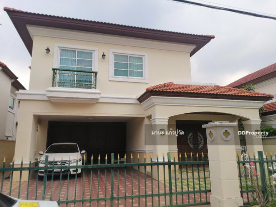 ให้เช่า-บ้านเดี่ยว2ชั้น-โครงการหรู-80ตรว-4ห้องนอน-3ห้องน้ำ-ถนนเลียบคลองประปา-ใกล้เซ็นทรัลแจ้งวัฒนะ