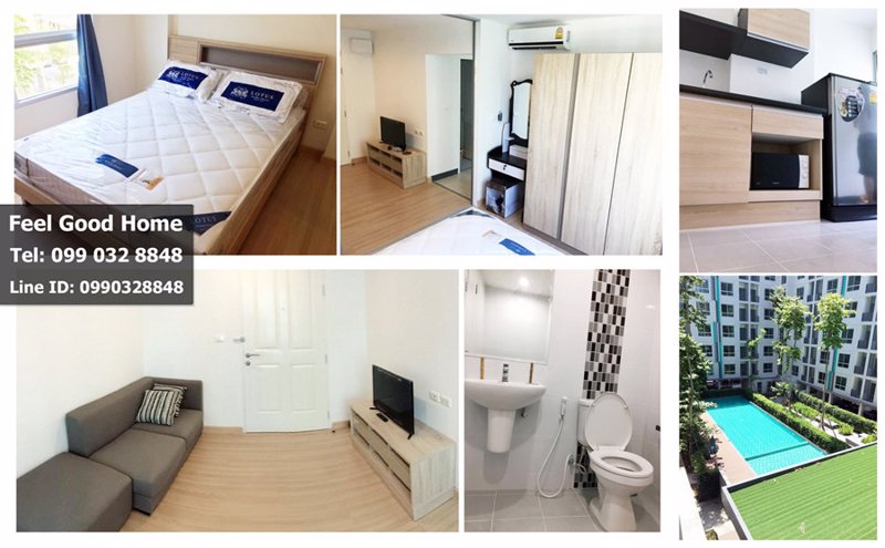 ให้เช่า-เดอะนิช-ไอดี-เสรีไทย-วิวสระ-เฟอร์ครบ-พร้อมเข้าอยู่-line-feelgoodhome