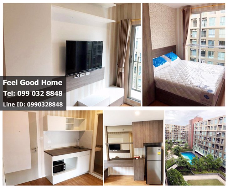 ให้เช่า-ลุมพินี-เพลส-บางนา-กม3-หลังเซ็นบางนา-1-ห้องนอน-พิเศษ-วิวสระน้ำ-line-feelgoodhome