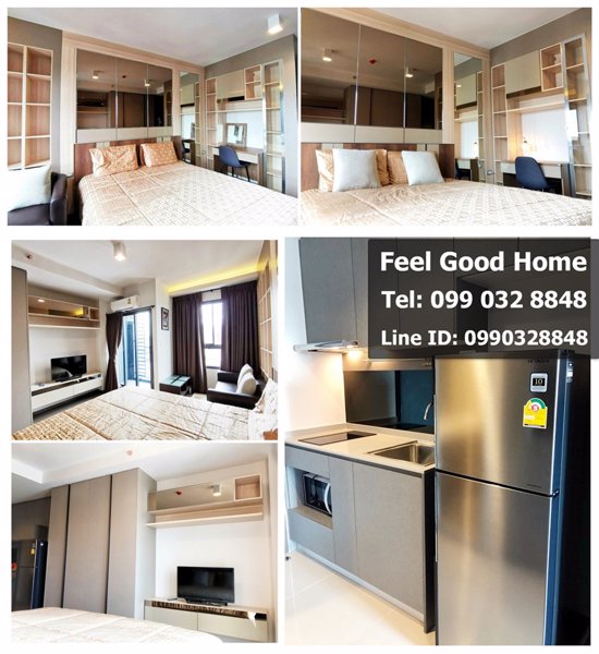 ให้เช่า-ห้องมือ1-ideo-sukhumvit-93-bts-บางจาก-เฟอร์ฯbuilt-in-line-feelgoodhome