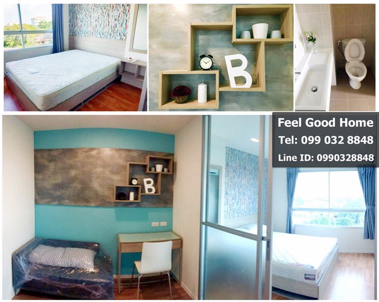 ให้เช่าถูก-ลุมพินี-วิลล์-สุขุมวิท-76-bts-แบริ่ง-ห้องมุม-สไตล์ลอฟท์-line-feelgoodhome