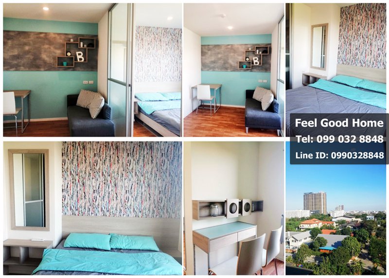 ให้เช่าถูกกก-ลุมพินี-วิลล์-สุขุมวิท-76-bts-แบริ่ง-แต่งแนวๆ-สไตล์ลอฟท์-line-feelgoodhome