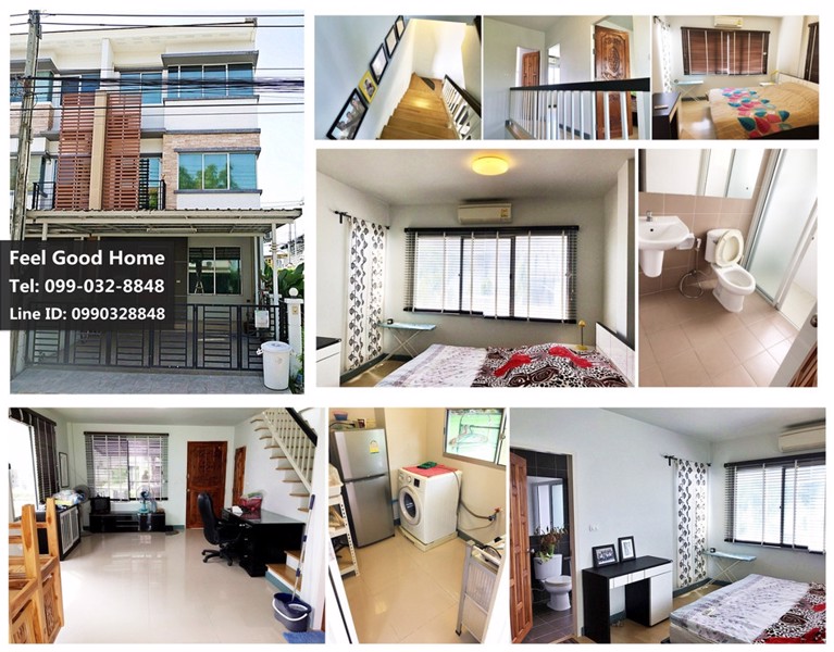 ให้เช่า-ทาวน์พลัส-เทพารักษ์-3-ชั้น-ใกล้บิ๊กซีบางพลี-พิเศษ-เฟอร์-แอร์-5-ตัว-line-feelgoodhome