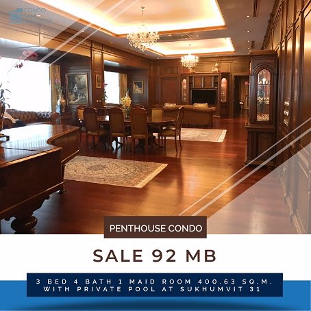 penthouse-condo-for-sale-in-sukhumvit-31-3-bed-4-bat-1-maid's-room-40063-sqm-pet-friendly