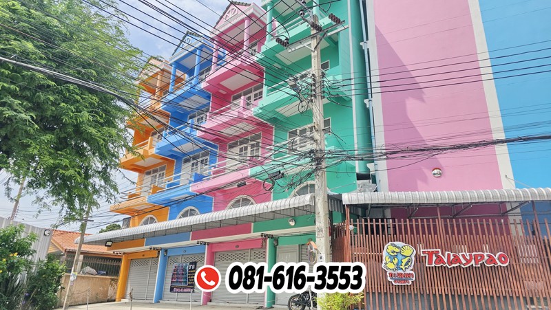 ขายอาคาร-4-คูหา-4-ชั้นพร้อมชั้นลอย-ซอยเพชรเกษม-28-ใกล้รถไฟฟ้าสถานีบางหว้าและบางไผ่