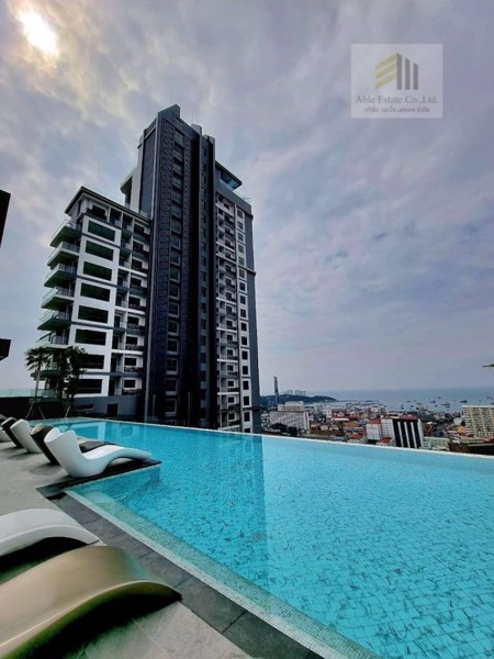 Luxury Condo Arcadia Millennium Fully Furnished  On the high floor. Near Pattaya beach Only 800 mete