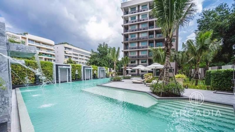 คอนโด Arcadia Center Suite🌈 ทำเล ถ.ทัพพะยา พระตำหนัก ซื้อคอนโดแถมทองคำหนักสูงสุด 25 บาท