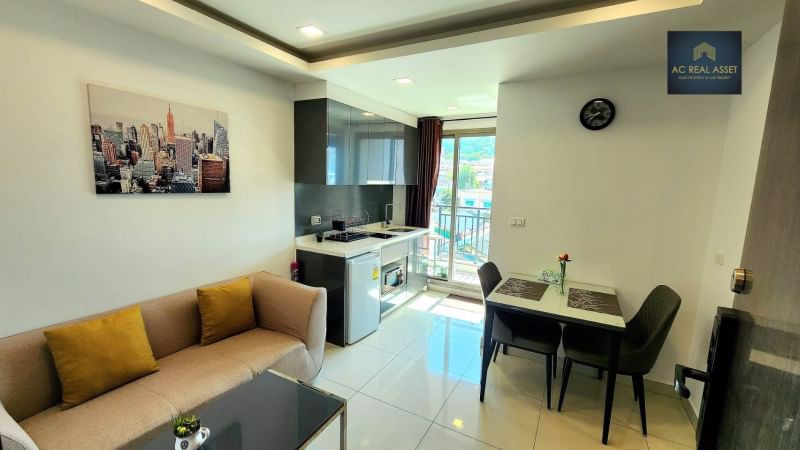 ห้องตกแต่งพร้อมเฟอร์-ราคาสุดพิเศษ-อาคาเดีย-คอนติเนนทอล-ทัพพระยา-ใกล้ชายหาดพัทยา