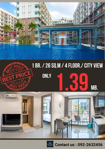 ‼️-ห้องวิวสูงแต่งสวยครบ-ราคาสุดพิเศษ-คอนโดอาคาเดีย-คอนติเนนทอล-ทัพพระยา-พัทยา-ตกแต่งพร้อมเฟอร์ครบ