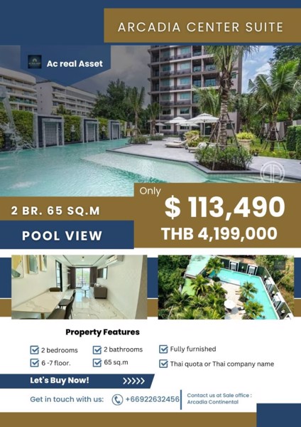 arcadia-center-suite-2-bedroom-with-furnished-ready-to-move-in-arcadia-center-suite-thappaya-rd-near