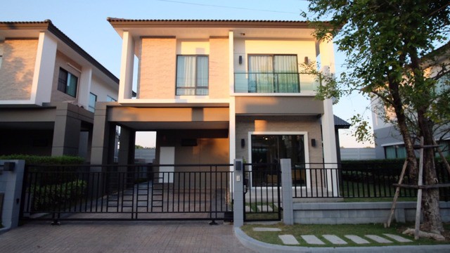 hs263ขายบ้านเดี่ยวสองชั้น-เนื้อที่-55-ตรว-หมู่บ้านเดอะ-ซิตี้-พัฒนาการ-ตกแต่งสวย-ทำเลดีใกล้ซีคอนสแคว